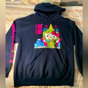 Official Sanrio Merch Navy Blue Hello Kitty Hoodie - Size Medium or Large